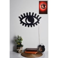 Ledverlichting Firewood LED-verlichting | Zwarte MDF voet | 60 LED's/m | Rood