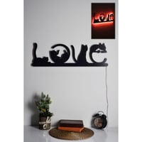 Ledverlichting Firewood LED Verlichtingsstrip | Rood | 70x22 cm | 375cm Snoer