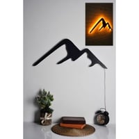 Ledverlichting Firewood LED Strip Verlichting | Geel | 70x25cm | 60 LEDs/m