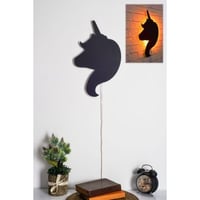 Ledverlichting Firewood LED Verlichting | Zwarte Voet | 375cm Snoer | 26x42cm Afmeting | Gele Kleur