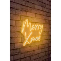 Neon Graph Decoratieve kunststof ledverlichting | Geel | 43 x 33 x 2 cm