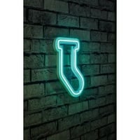 Neon Graph Decoratieve kunststof ledverlichting | Blauw | 18 x 24 x 2 cm
