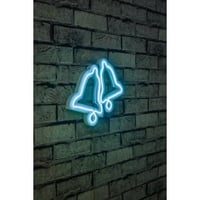 Neon Graph Decoratieve kunststof ledverlichting | Blauw | 30 x 24 x 2 cm