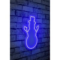 Neon Graph Decoratieve kunststof ledverlichting | Blauw | 18 x 35 x 2 cm