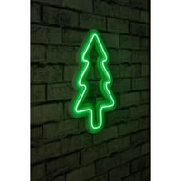 Neon Graph Decoratieve kunststof ledverlichting | Groen | 21 x 30 x 2 cm