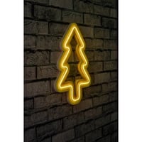 Neon Graph Decoratieve kunststof ledverlichting | Geel | 21 x 30 x 2 cm