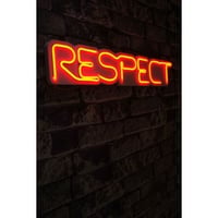 Neon Graph Decoratieve plastic ledverlichting | Rood | 11 x 57 x 2 cm