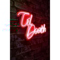 Neon Graph Decoratieve plastic ledverlichting | Rood | 28 x 44 x 2 cm