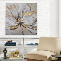 Handie Decoratief Olieverfschilderij | 100 anvas | Houten Kader | 70x70 cm