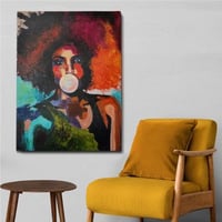 Handie Decoratief olieverfschilderij | Houten lijst | 50 x 70 cm