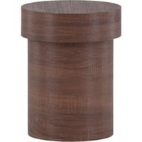 Hoge bijzettafel Malung Venture Design - MDF bruin - ⌀35cm