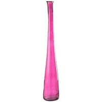 Vaas viooltje glas fuchsia large