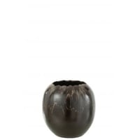Bloempot keramiek bruin small