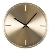 Gouden Wandklok Istanbul - Ø30, Stil uurwerk