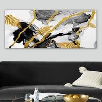 Erin 100 anvas Schilderij | Houten Lijst | 50x120 | Veelkleurig