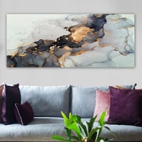 Erin Veelkleurig Canvas Schilderij | 50x120 | 100% Houten Kader