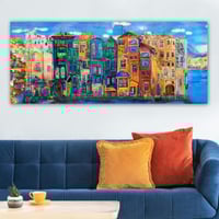 Multicolor Decoratief Canvas Schilderij | Erin | 100 anvas