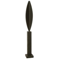 Deco op voet luke dennenhout zwart large