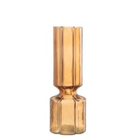 Vaas jef lijnen glas oranje