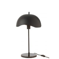 Tafellamp metaal/marmer zwart