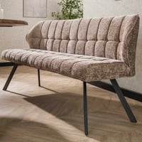 Eetkamerbank Aster - 180x58x81cm - champagne