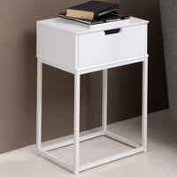 Nachtkastje Mistra 1 lade - wit