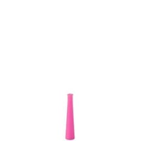 Vase tube glass neon pink
