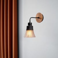 Foca Wandlamp | IJZEREN BEHUIZING | Zwart