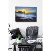 Bract Decoratief canvas schilderij | Houten lijst | 50 x 70 cm