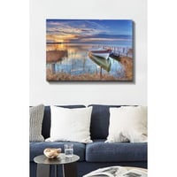 Bract Decoratief canvas schilderij | Houten lijst | 70 x 100 cm