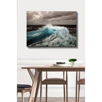Bract Decoratief canvas schilderij | Houten lijst | 70 x 100 cm