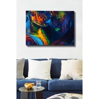Bract Decoratief canvas schilderij | Houten lijst | 70 x 100 cm