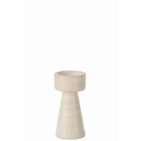 Kandelaar orlina cement creme medium