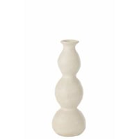 Kandelaar olina keramiek creme small