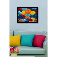 Schitterend MDF Schilderij | 41x56 cm | Veelkleurig