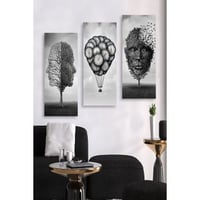 Marvellous Decoratief MDF schilderij (3 stuks) | 100% MDF | 70 x 50 cm