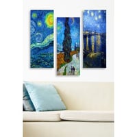 Marvellous Decoratief MDF schilderij (3 stuks) | 100% MDF | 70 x 50 cm