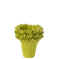 Vaas ambrosia keramiek groen medium