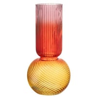 Vaas aurora glas rood/geel large