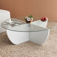 Lily Salontafel | GEHARD GLAS | Wit