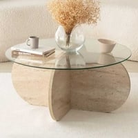 Bubble Salontafel | 100% MELAMINE | Travertin