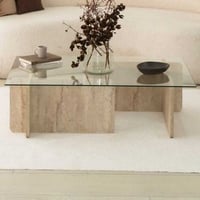 Escape Salontafel | 100% MELAMINE | Travertin