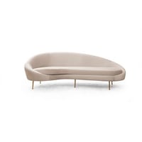 Eses 3-zitsbank | BEUKENHOUT / SPAANPLAAT | Beige