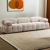 Bubble 3-zitsbank | BEUKENHOUT / SPAANPLAAT | Crème