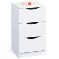 Ladekast Westphalen 3 laden - wit