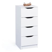 Ladekast Westphalen 4 laden - wit