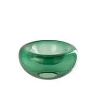 Sierschaal carol glas smaragdgroen small