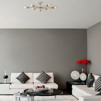 Tatum kroonluchter | Vintage metaal | 78x78cm