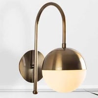 Karsor Wandlamp | METALEN BEHUIZING | Vintage, Wit