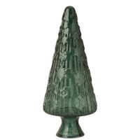 Kerstboom kegel glas donkergroen large